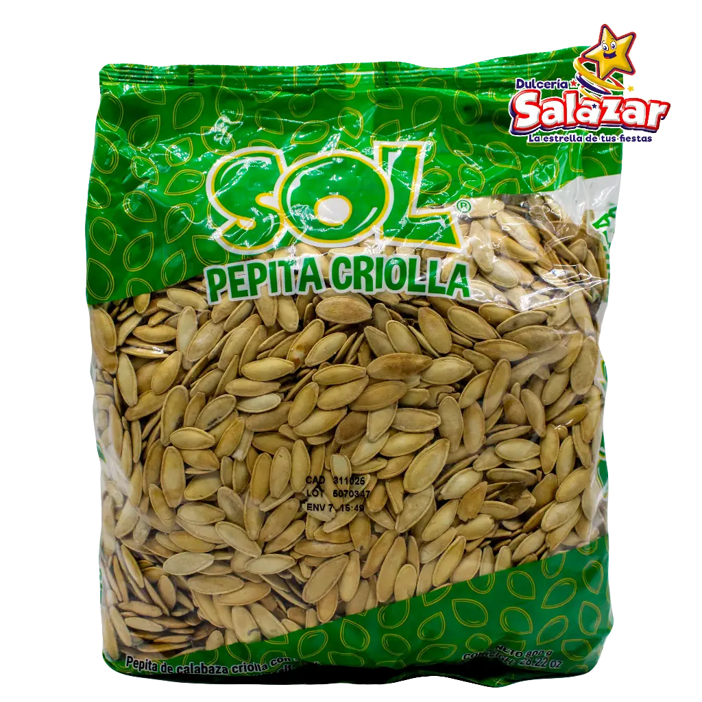 SEMILLA CRIOLLA SOL -B.800GR- "C/24/800GR"