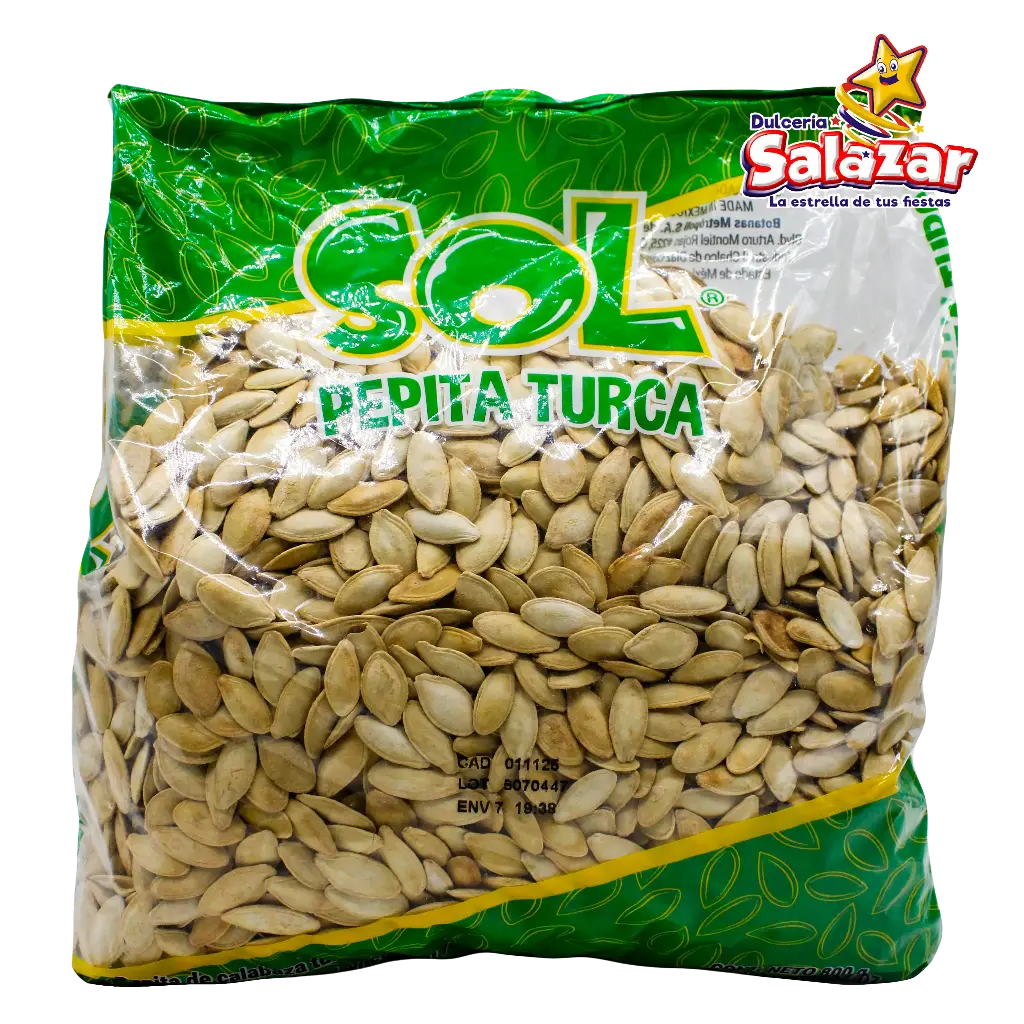 [SOL0052] SEMILLA TURCA SOL -B.800GR- "C/24/1"