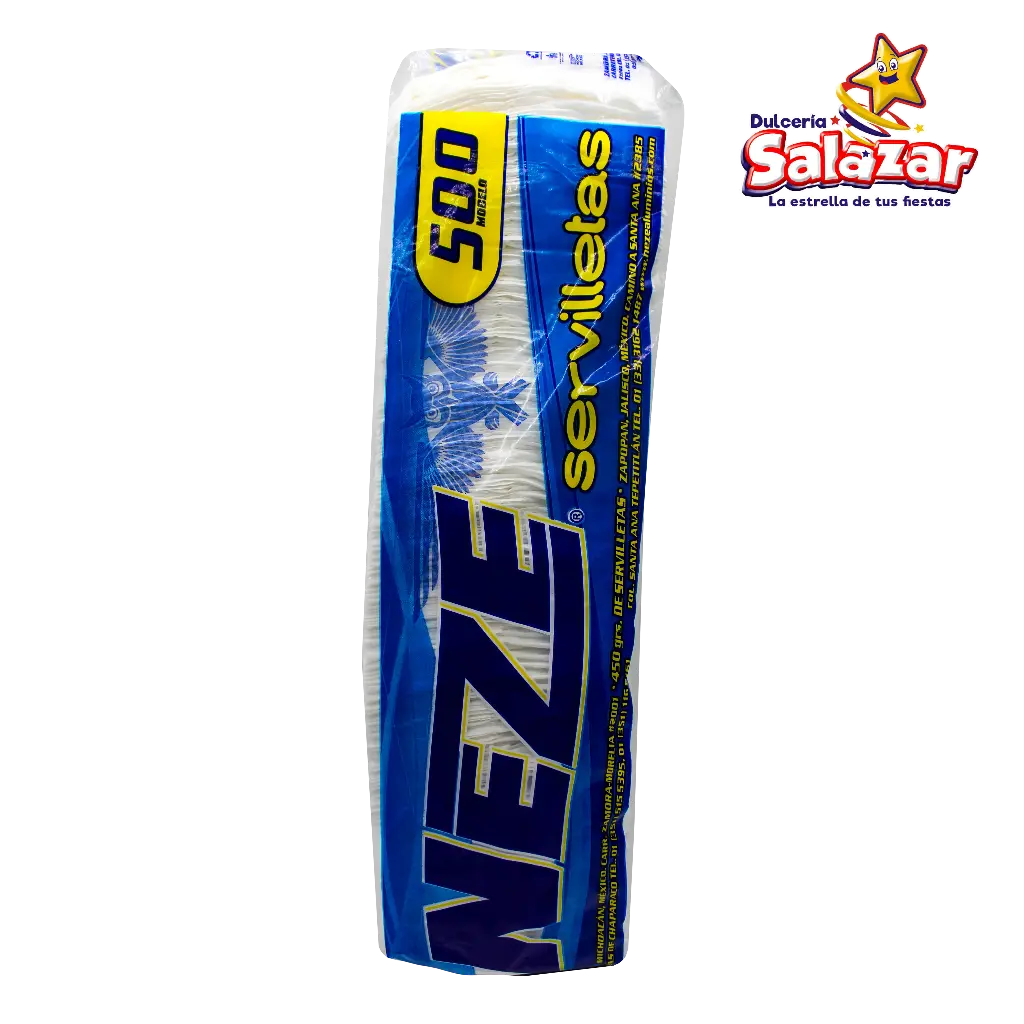 [NEZ0005] SERVILLETA PAPEL BLANCO NEZE -B.500PZA- "C/12/1"