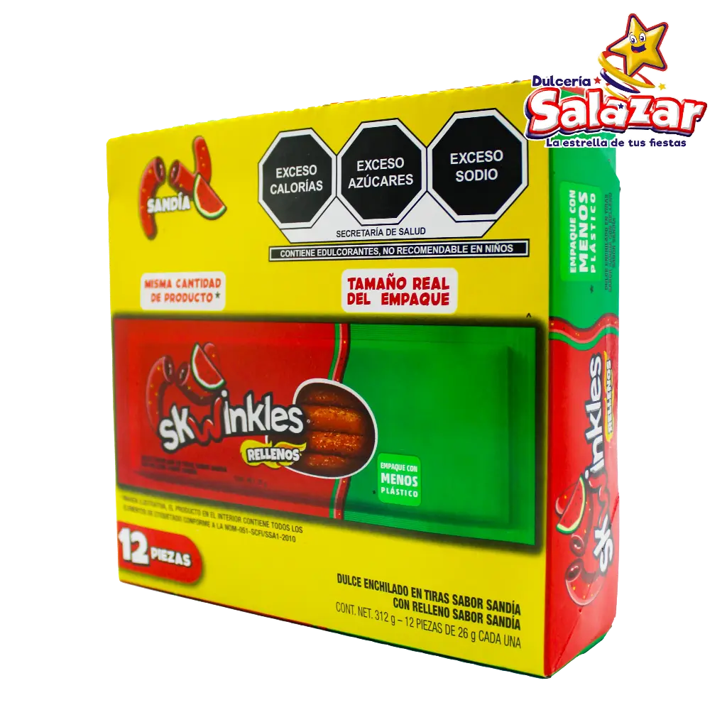 SKWINKLES RELLENOS SANDIA LUCAS -D.312G- "C/24/12"