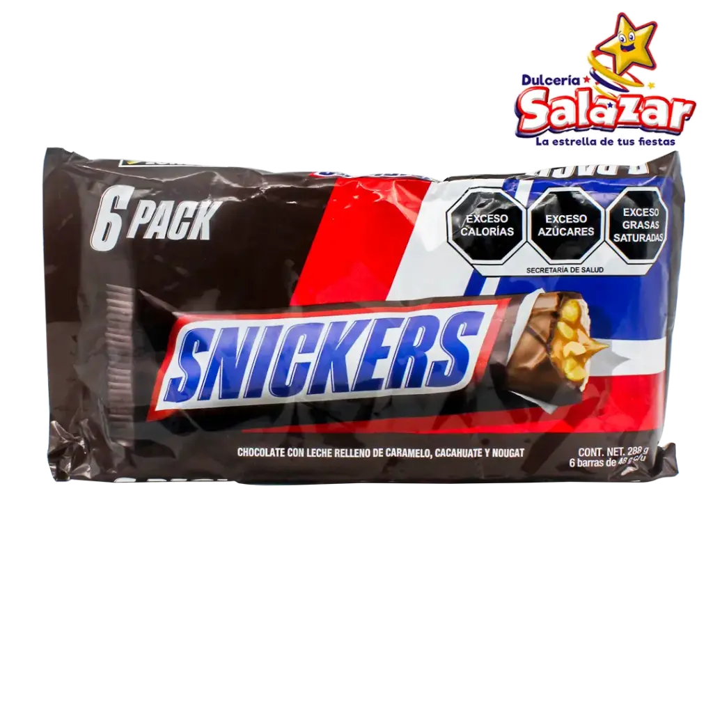 [EFF0029] SNICKERS SIX PACK -B.288G- "C/32/6"
