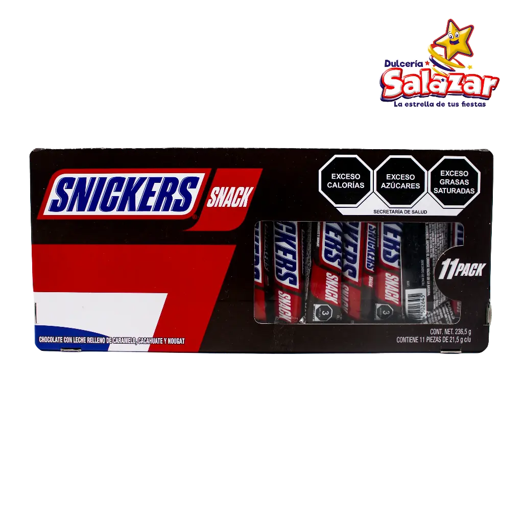 [EFF0179] SNICKERS SNACK -D.236,5G- "C/18/11"