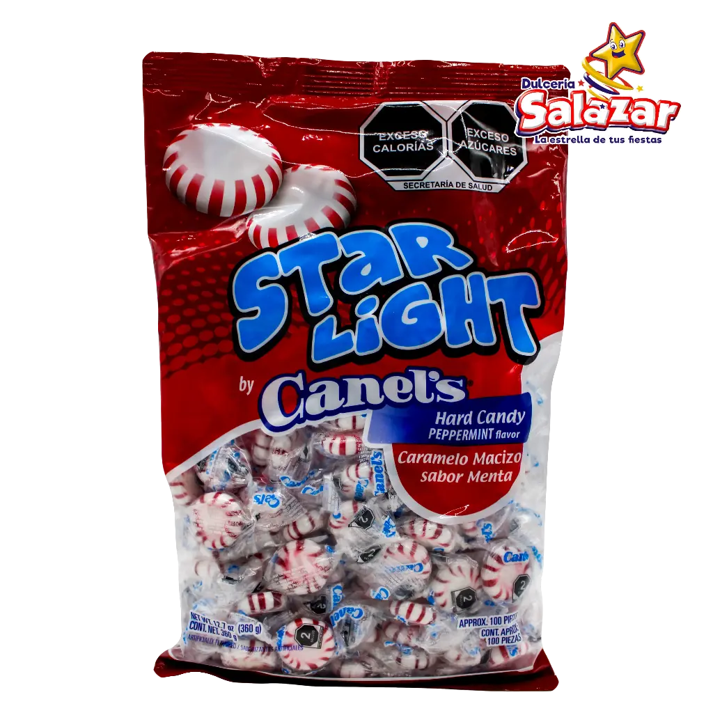 CARAMELO STAR LIGHT MENTA CANELS -B.360G- "C/20/100"