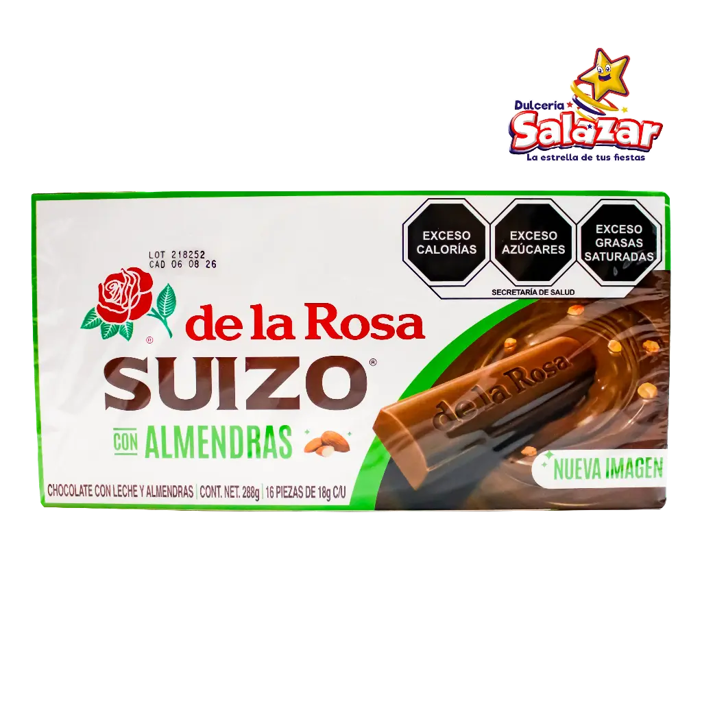 [ROS0021] SUIZO ALMENDRA DLR 123 -D.288G- "C/20/16"