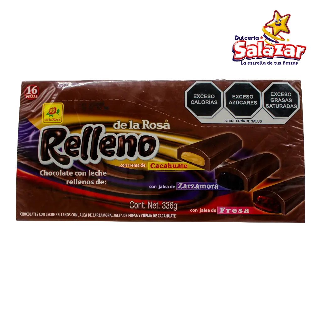 [ROS0440] SUIZO RELLENO CHOCOLATE DLR -D.336GR- "C/20/16"