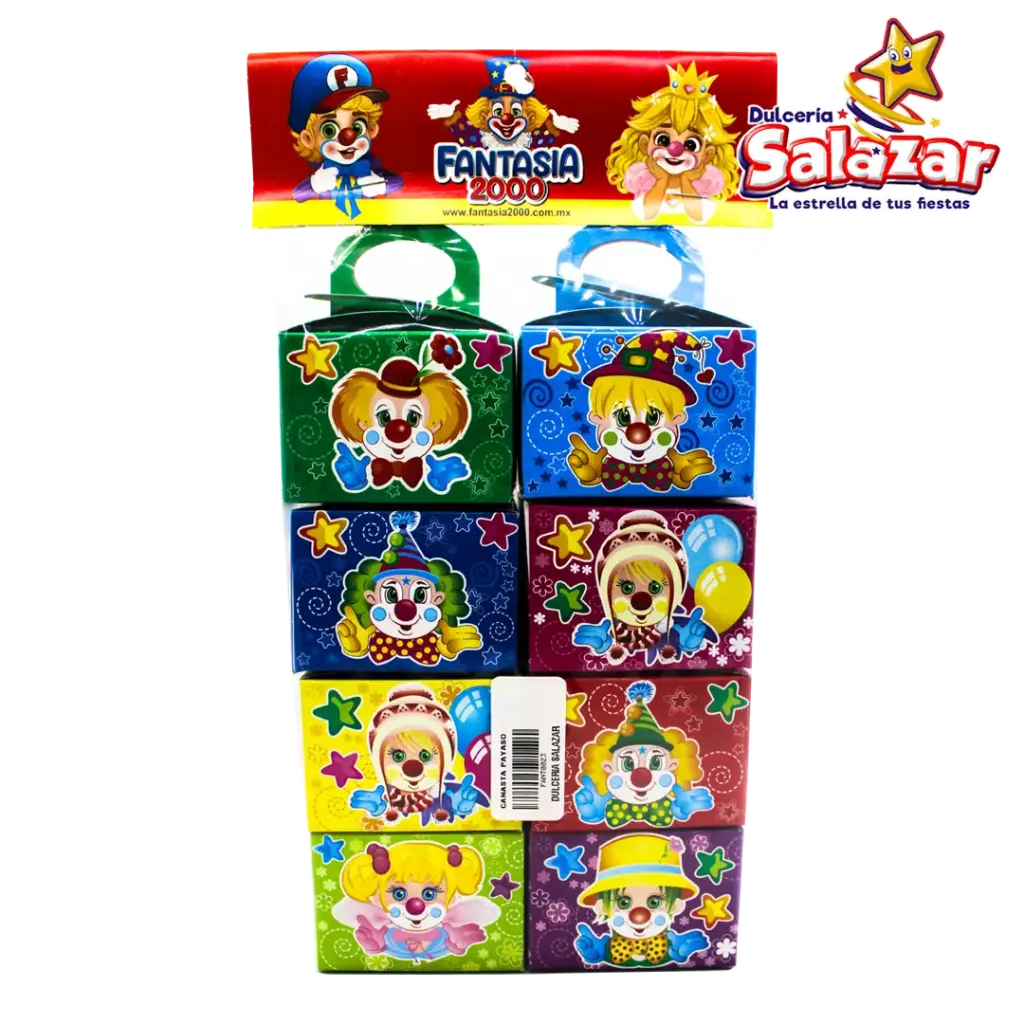 [FANT0023] SUPER CANASTA PAYASO -B.10PZA- "C/1/1"