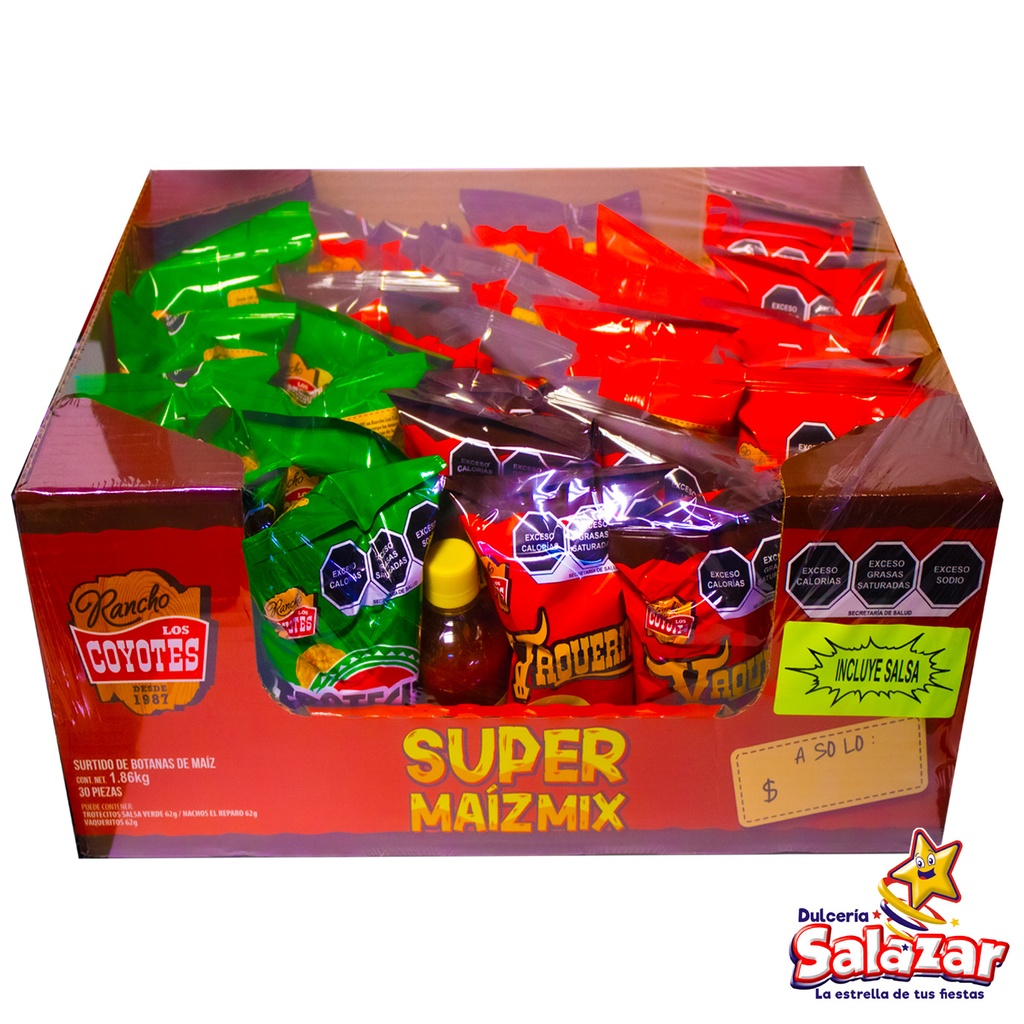 SUPER MAIZ MIX 62GR -D.1.86KG- "C/1/30"