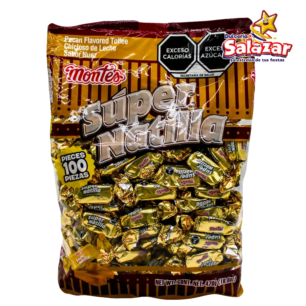 CHICLOSO SUPER NATILLA MONTES -B.470G-  "C/20/100"