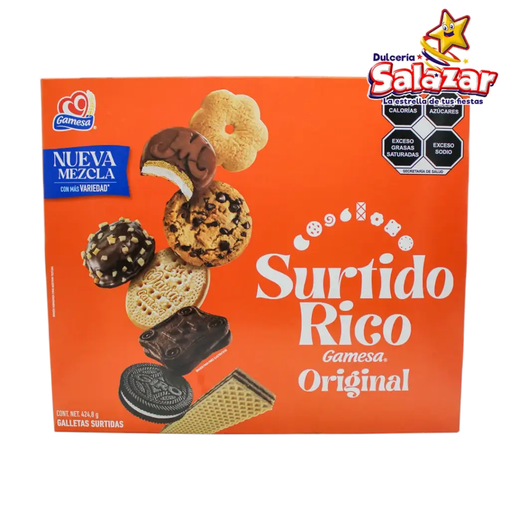 SURTIDO RICO GAMESA -D.424G- "C/12/1"