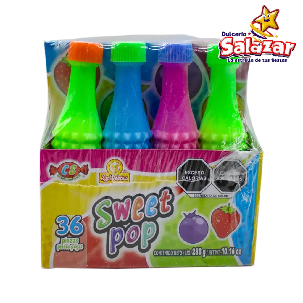SWEET POP POLVO ACIDULADO DELICIAS -D.288G- "C/12/36"