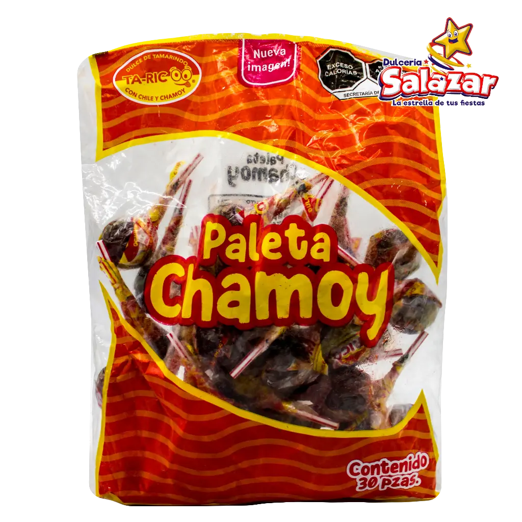 PALETA TA-RICO  CHAMOY -B.30PZA- "C/30/30"
