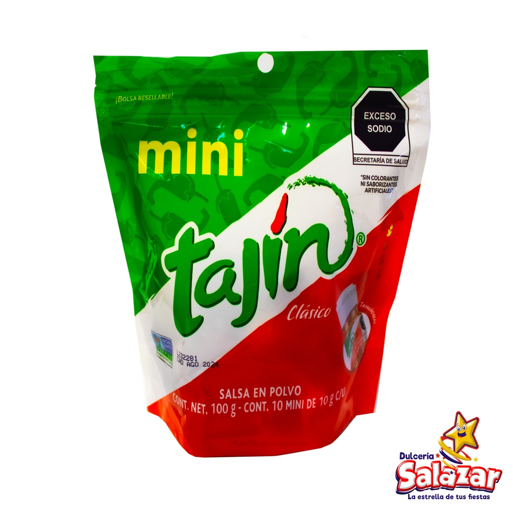 TAJIN POLVO CLASICO MINI 10G. -B.100GR - "C/8/10"