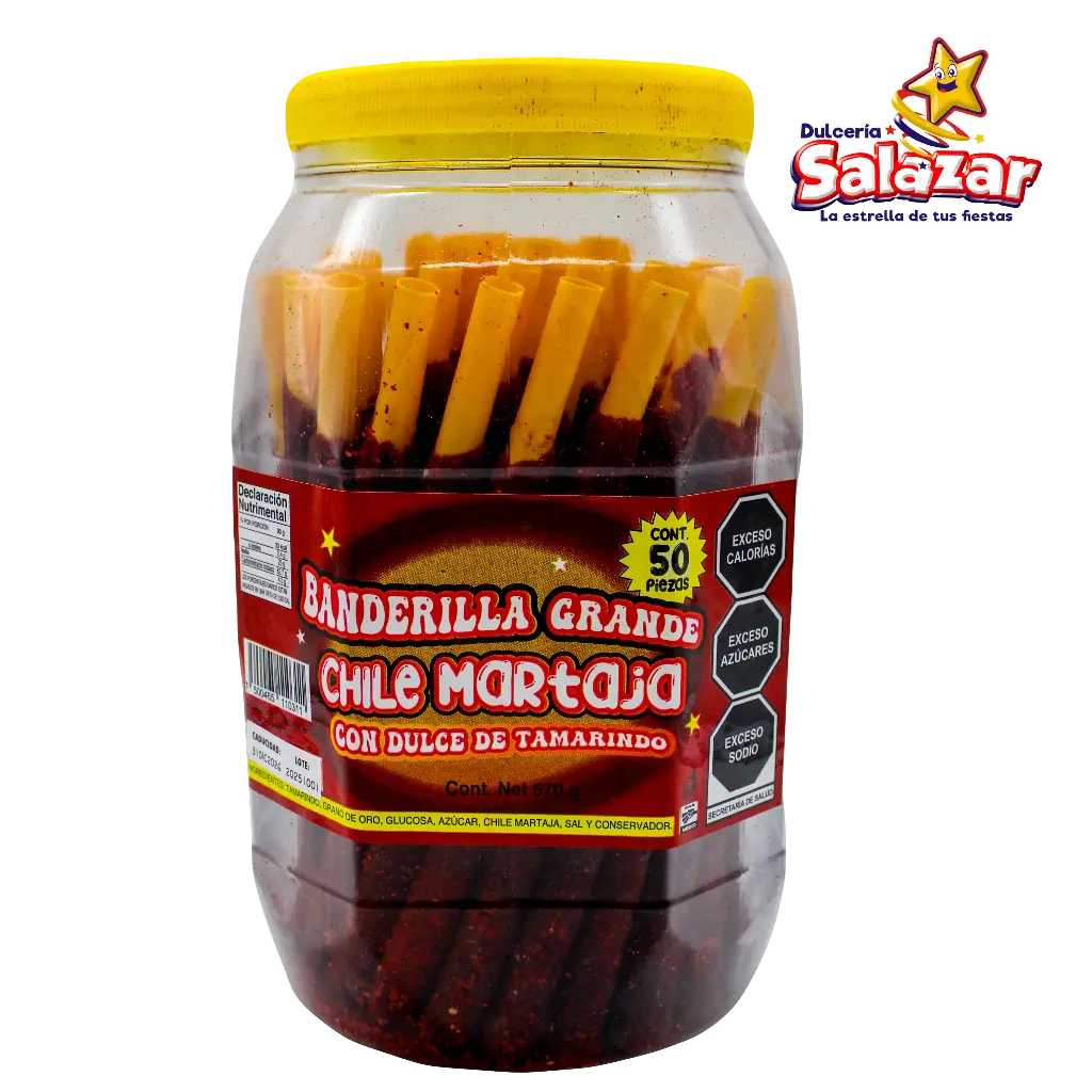 [PICO0003] TAMARINDO BANDERILLA GRANDE DE TAJIN PICORITOS -V.670G- "C/12/50"