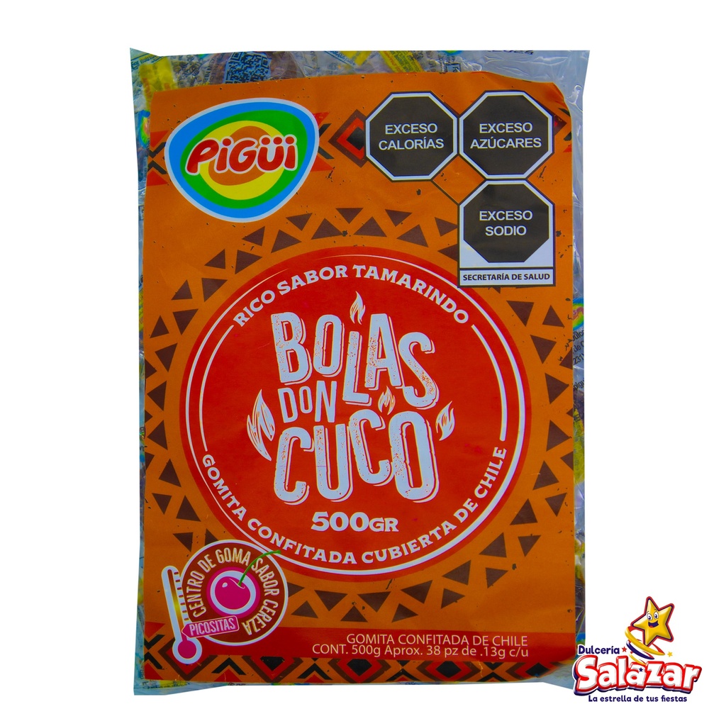 [PIG0005] TAMARINDO BOLAS DON CUCO PIGUI -B.500G "C/12/38"