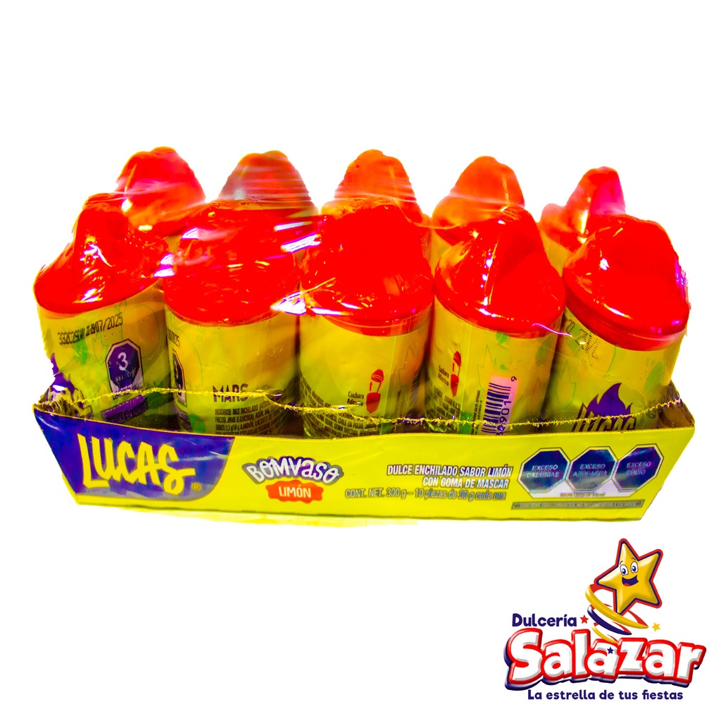 TAMARINDO BOMVASO LIMON LUCAS -D.300G- "C/24/10"