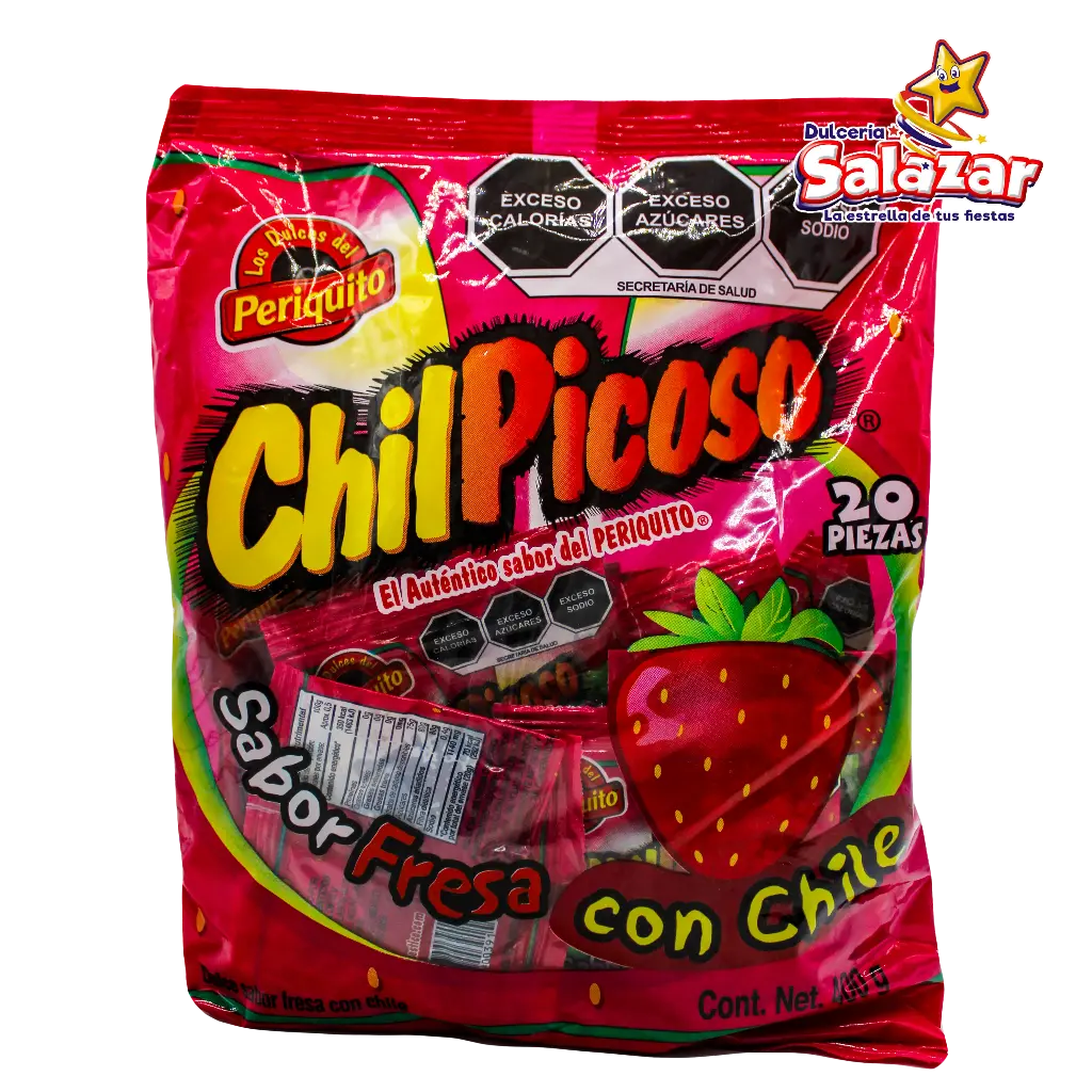 TAMARINDO CHILPICOSO FRESA -B.400G- "C/36/20"