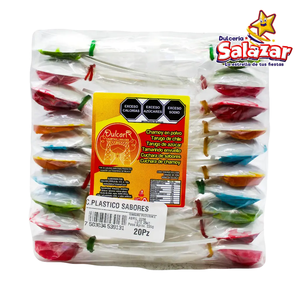 [CRA0001] TAMARINDO CUCHARA SABORES CHICA CORTAZAR -B.300G- "C/20/20"