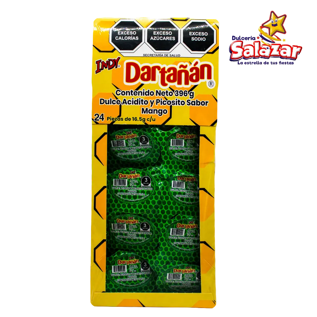 [IND0006] TAMARINDO DARTAÑAN MANGO INDY -D.396G- "C/36/24"
