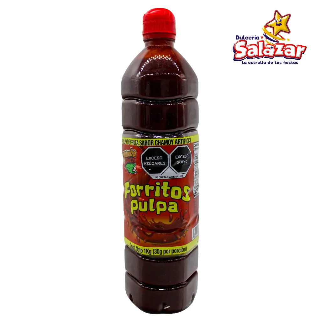 [ZUM0099] TAMARINDO FORRITOS PULPA CHAMOY -BOT.1KG- "C/12/1"