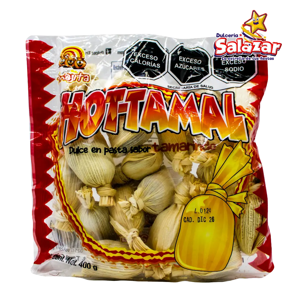 TAMARINDO HOT TAMAL TAMARINDO/COLORES -B.400G- "C/30/20"