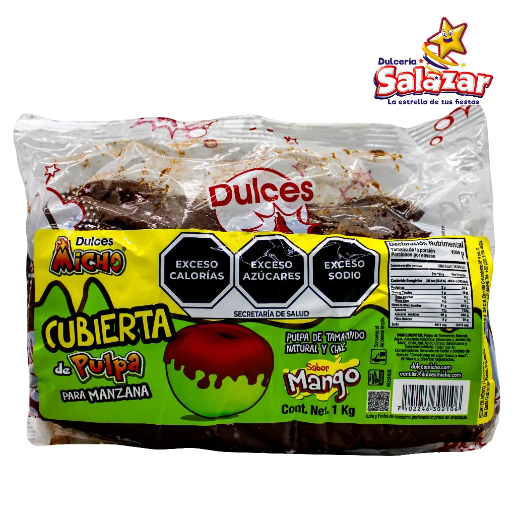 [MIC0014] TAMARINDO PASTA MICHO PULPA MANGO BOLA -B.1KG- "C/14/1"