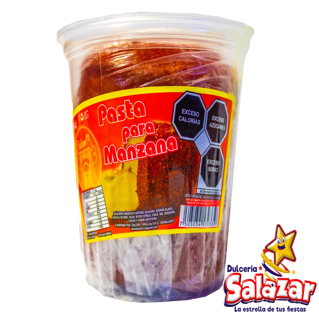 TAMARINDO PASTA P/MANZANA DULCOR -BOT.1KG- "C/16/1"