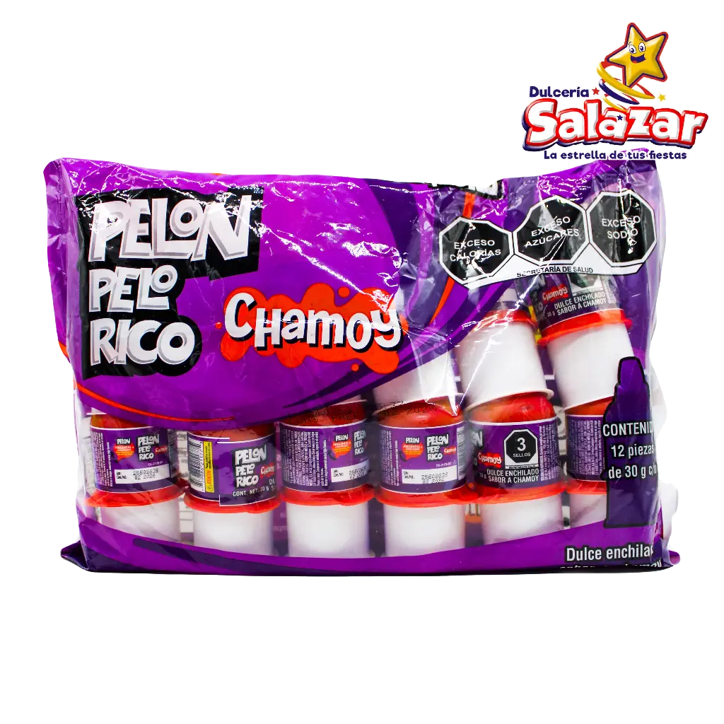 TAMARINDO PELON PELO RICO CHAMOY -B.360G- "C/24/12"