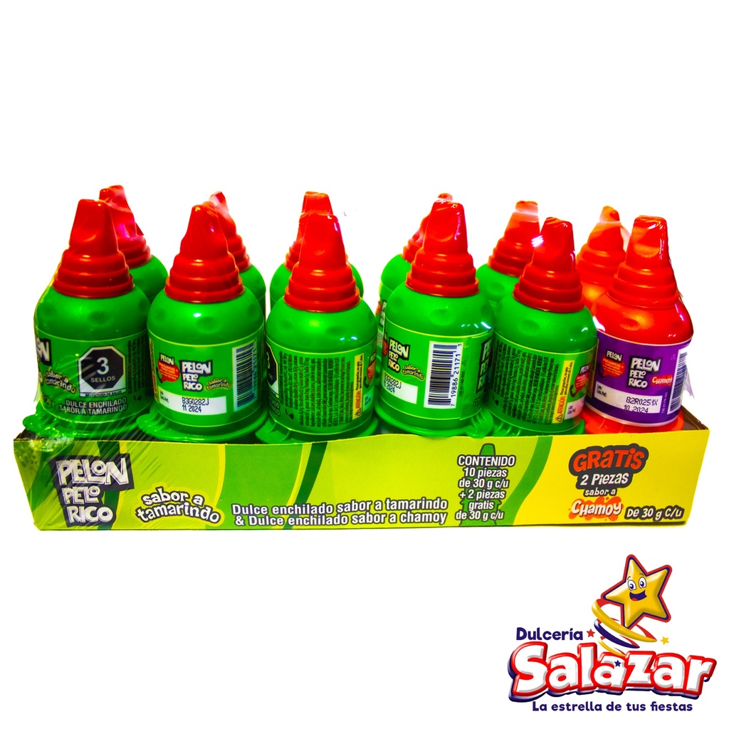 [HER0322] TAMARINDO PELON PELO RICO SABOR A TAMARINDO -D.300G- "C/24/10"