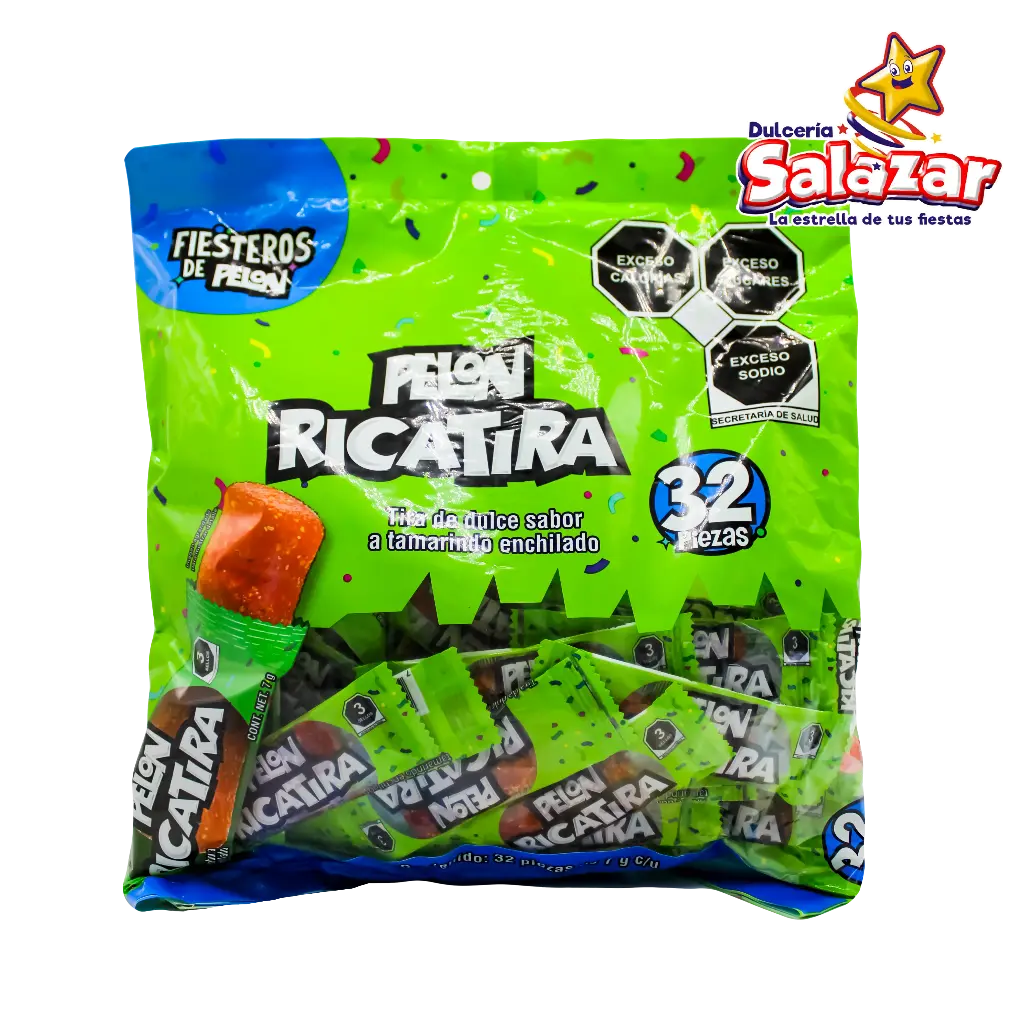 TAMARINDO PELON RICA TIRA 7GR -B.224GR.- "C/12/32"