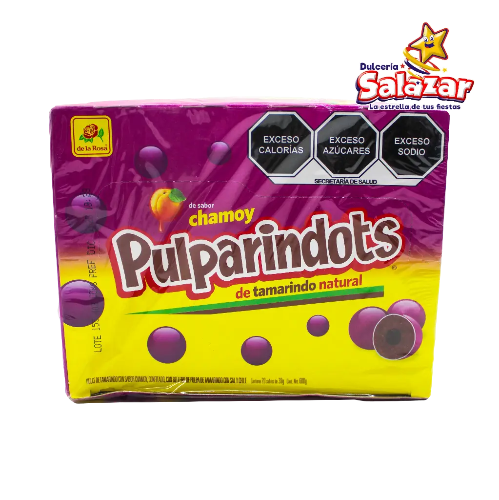 [ROS0036] TAMARINDO PULPARINDOTS CHAMOY DISPLAY -D.600GR- "C/16/20"