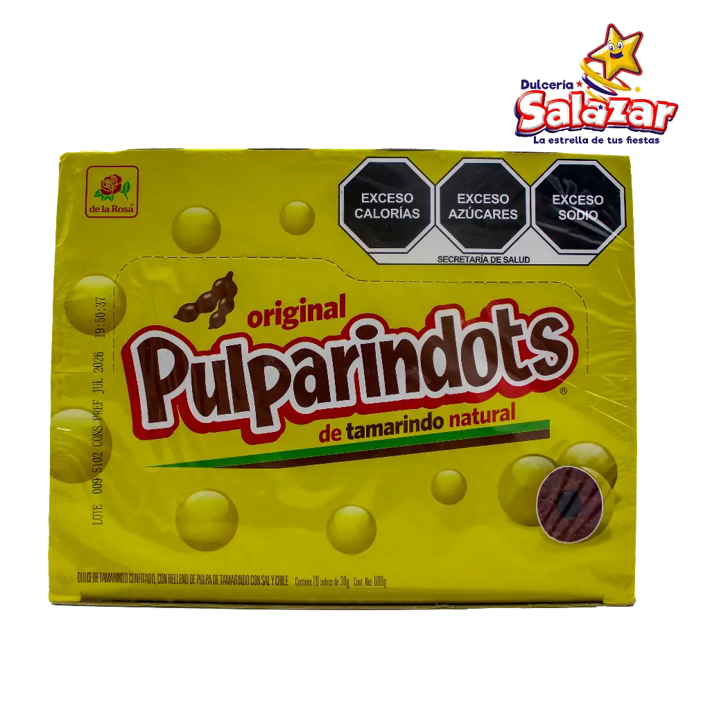 TAMARINDO PULPARINDOTS TAMARINDO DISPLAY DLR -D.600G- "C/16/20"