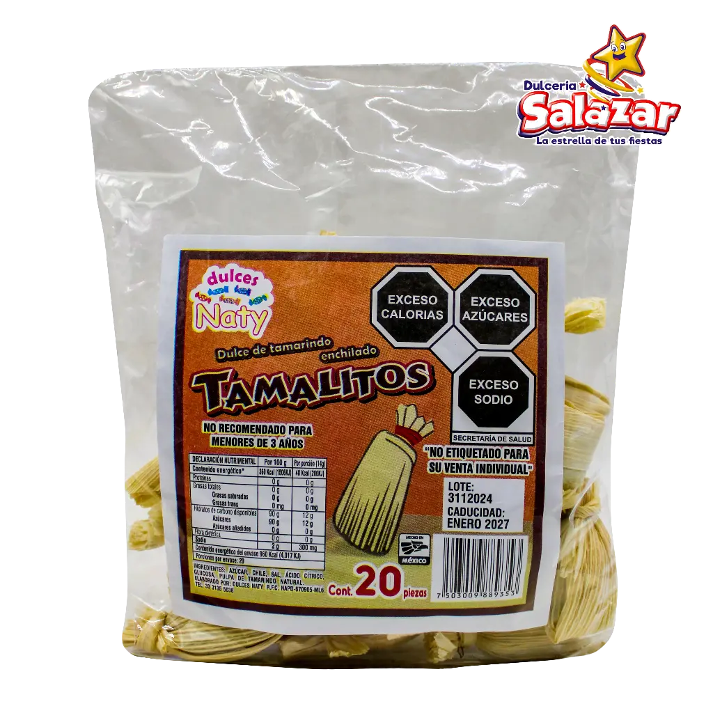 [MRC0033] TAMARINDO TAMAL CON TAMARINDO KALITOS -B.280G- "C/30/20"