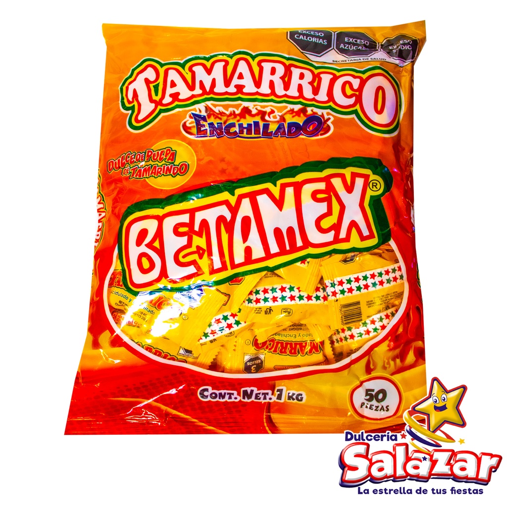TAMARINDO TAMARRICO SOBRE ENCHILADO BETAMEX -B.1KG- "C/16/50"
