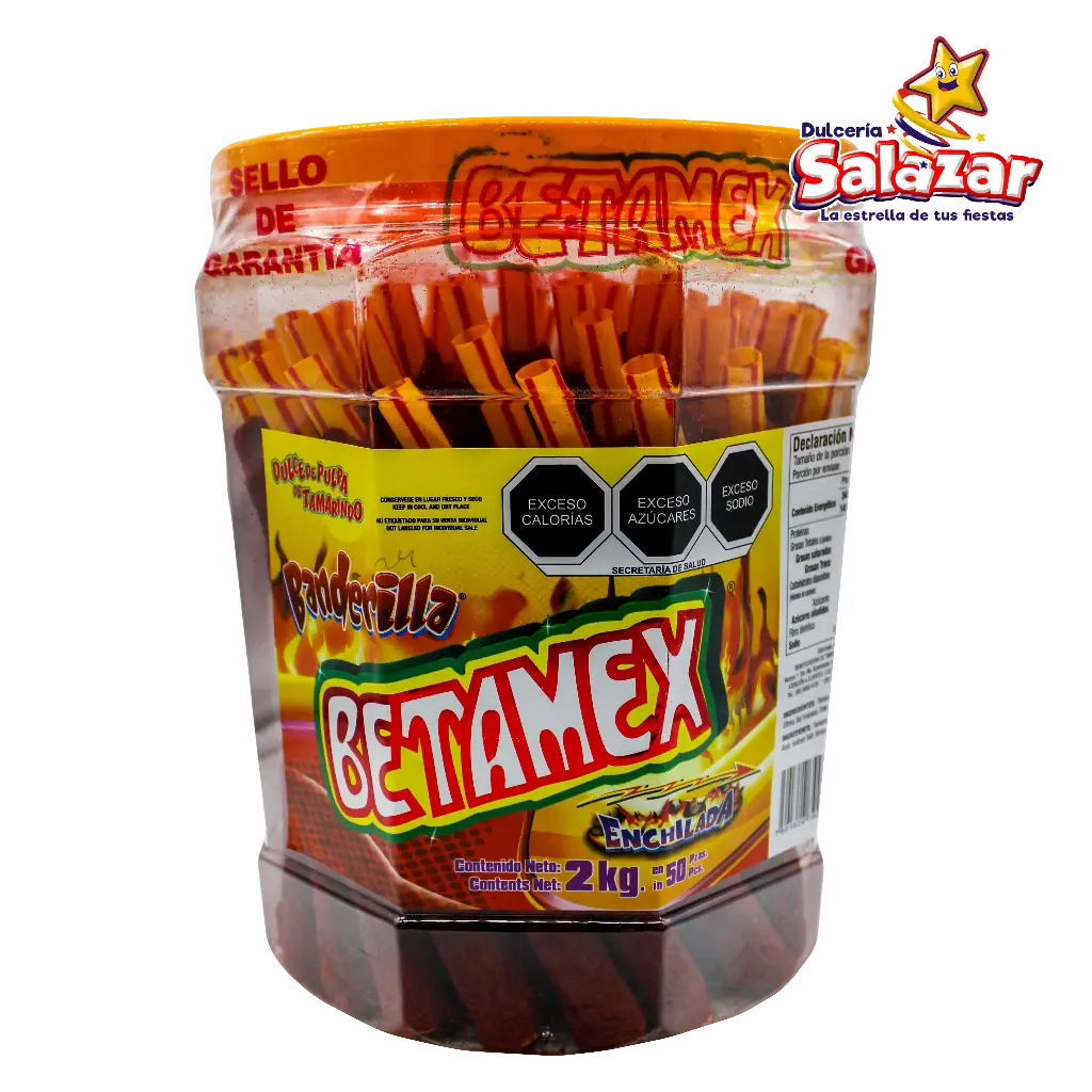 [BET0003] TAMARINDO TAMARRICO BANDERILLA LANZA CHILE BETAMEX -V.2KG- "C/6/50"