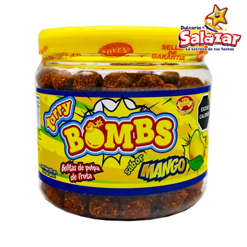 [TAY0059] TAMARINDO TARRY BOMBS MANGO -V.600GR- "C/9/137"