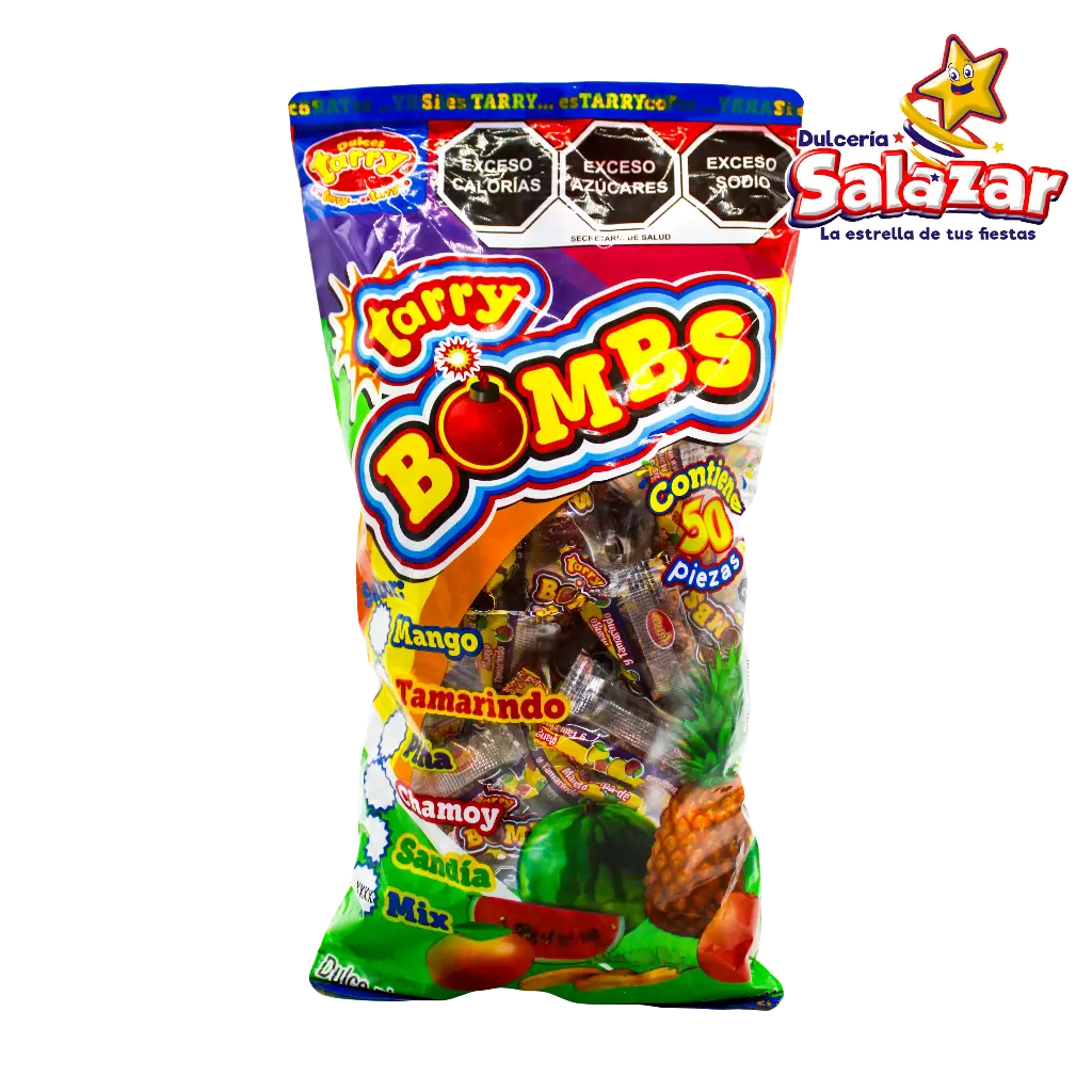 [TAY0019] TAMARINDO TARRY BOMBS MIX -B.200GR- "C/32/50"