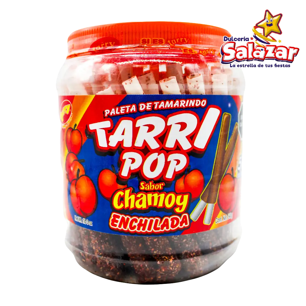 [TAY0038] TAMARINDO TARRY POP CHAMOY ENCHILADA -V.540GR- "C/12/50"