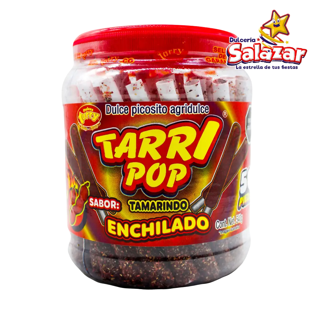 TAMARINDO TARRY POP TAMARINDO CHILE -V.540GR - "C/12/50"