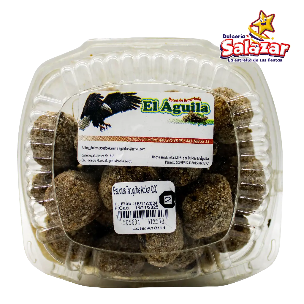 TAMARINDO TARUGO GRANDE AZUCAR JOAQUIN EL AGUILA -E.30P- "C/12/30"