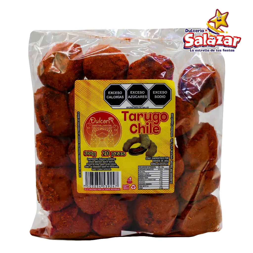 [CRA0030] TAMARINDO TARUGO CHILE CORTAZAR -B.350G- "C/25/20"