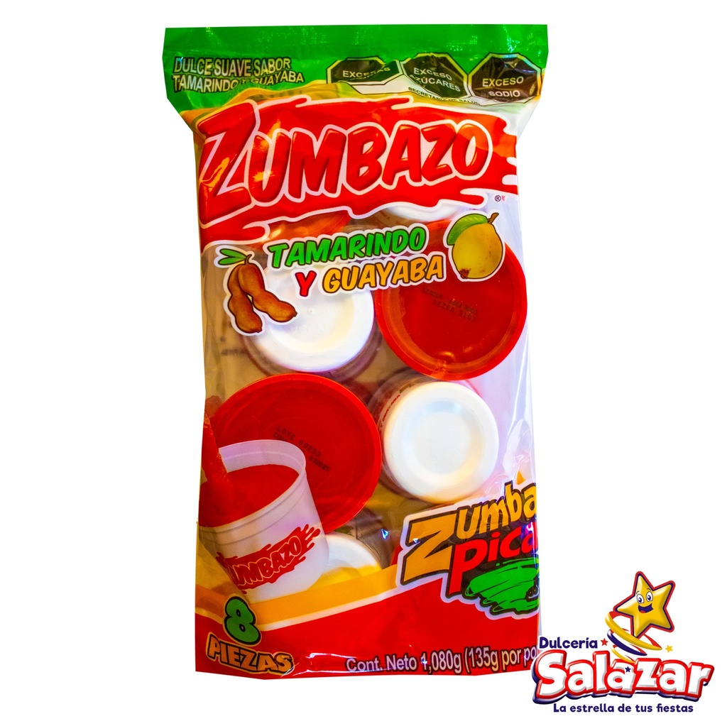 TAMARINDO VASO TAMARINDO ZUMBA PICA -B.1.08KG- "C/16/8"