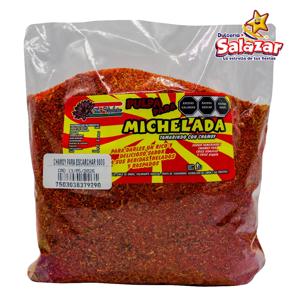 [VIO0013] TAMARINDO VIOLETA CHAMOY TA PARA ESCARCHAR -B.900G- "C/28/1"