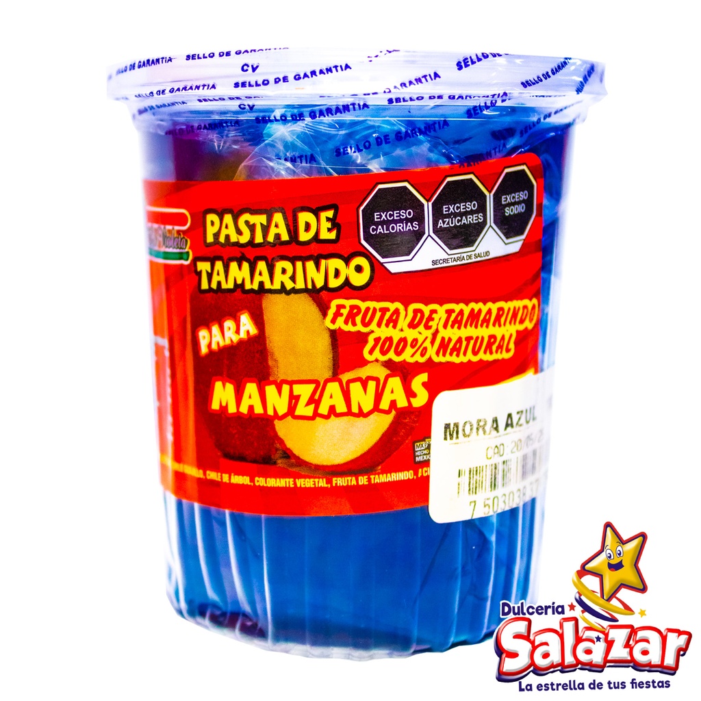 TAMARINDO VIOLETA PASTA MANZANA MORA AZUL -BOT.1KG- "C/16/1"