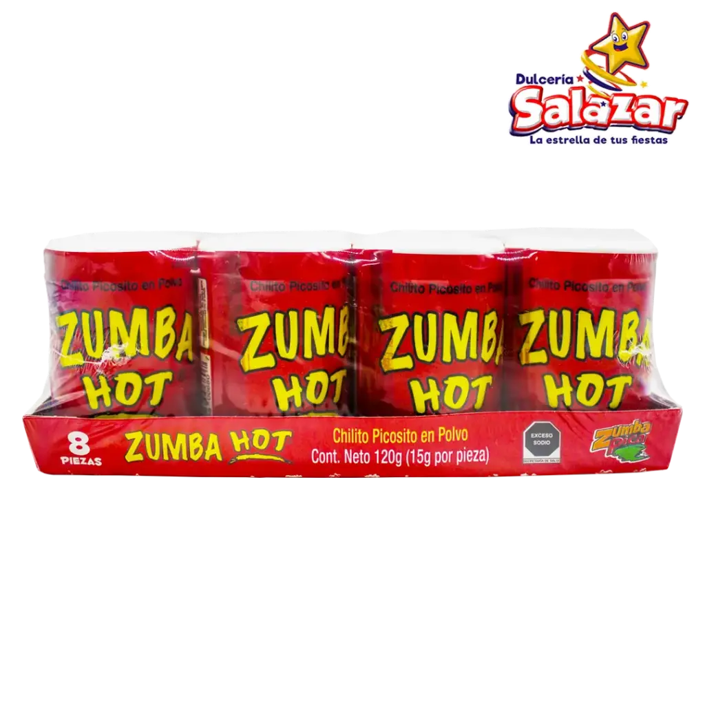 [ZUM0012] TAMARINDO ZUMBA HOT CHILITO ZUMBA PICA -D.120G- "C/14/8"