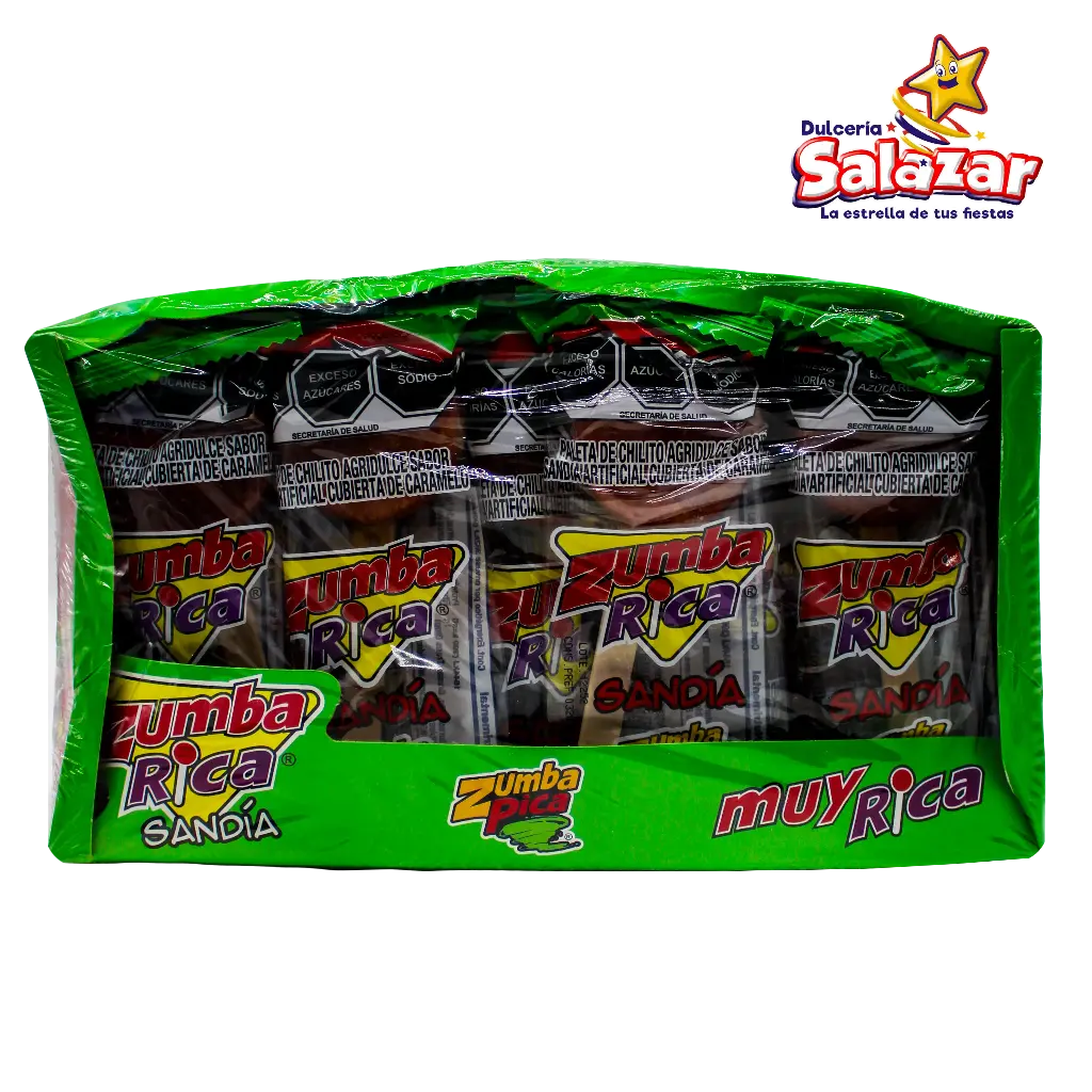 [ZUM0069] PALETA TAMARINDO ZUMBA RICA SANDIA -D.264G- "C/24/12"