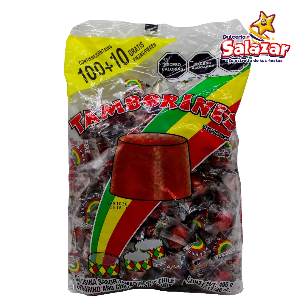 TAMBORINES TAM 100'P -B.450G- "C/20/100"