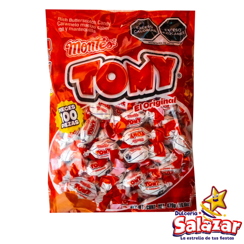 CARAMELO TOMY MONTES -B.470G- "C/20/100"