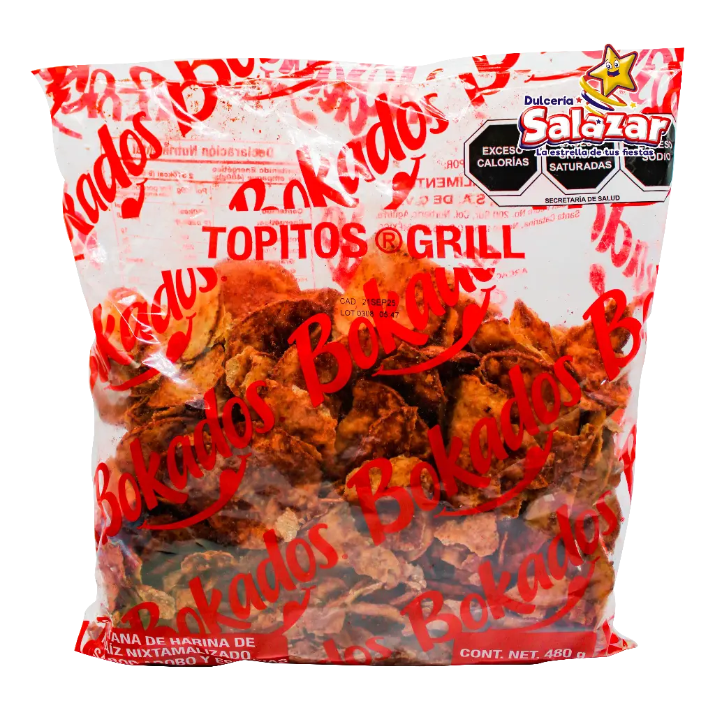 TOPITOS GRILL FRITZ -B.480G- "C/8/1"