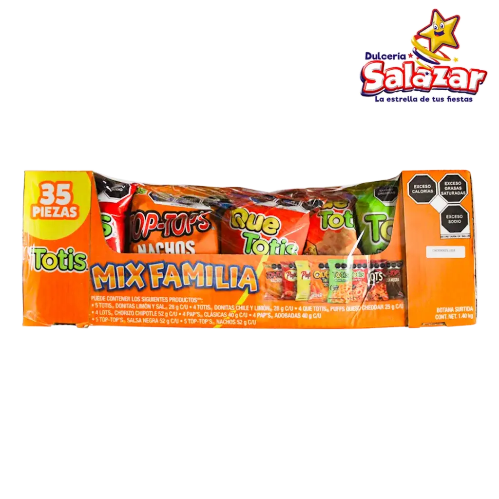 TOTIS CHAROLA MIX FAMILIA -D.1.44KG- "C/1/35"