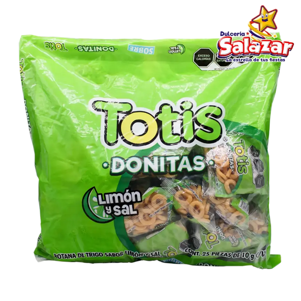 TOTIS DONITA SAL Y LIMON -B.250G- "C/10/25"